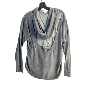 Young Fabulous &Broke YFB Velour Hoodie Open Back & Razorback Tank Attached Sz L